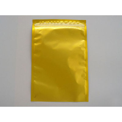 チャック付袋 片面金アルミマットチャック袋 180×285mm AG-4 500枚(100枚×5) 1ケース(500枚入(100枚×5袋))（直送品）