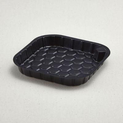 青葉紙業 角丼容器 どん重 大盛(中皿)黒 800枚(100枚×8) 220387 1ケース(800枚入(100枚×8袋))（直送品）