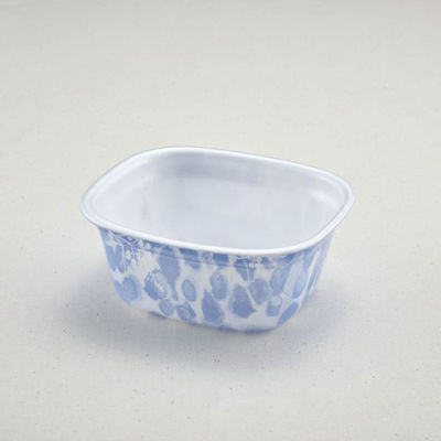 青葉紙業 角丼容器 たま重 本体 はぎ 800枚(100枚×8) 220609 1ケース(800枚入(100枚×8袋))（直送品）