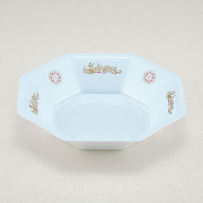 青葉紙業 角丼容器 八角皿 大 本体 おおとり 600枚(50枚×12) 224201 1ケース(600枚入(50枚×12袋))（直送品）