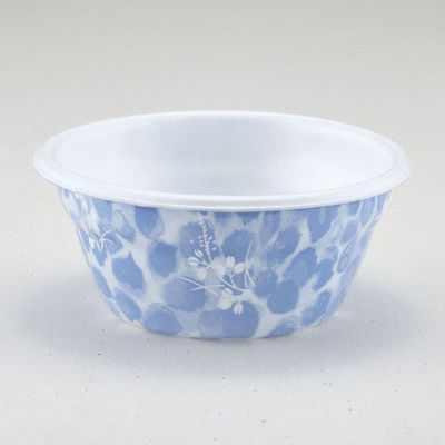 青葉紙業 どんぶり容器 D-5 はぎ 本体 800枚(50枚×16) 205809 1ケース(800枚入(50枚×16袋))（直送品）