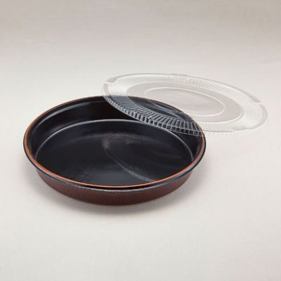 青葉紙業 寿司容器 すし桶 3 らんたい透明セット 150枚(25枚×6) 253067 1ケース(150枚入(25枚×6袋))（直送品）