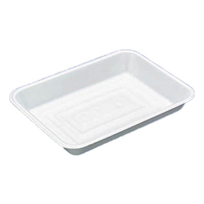 デンカポリマー トレー G-100 白 600枚(50枚×12) 24000 1ケース(600枚入(50枚×12袋))（直送品）