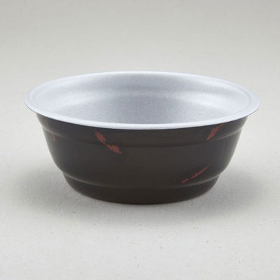 青葉紙業 麺容器 めん重 本体 うるし 450枚(50枚×9) 220403 1ケース(450枚入(50枚×9袋))（直送品）