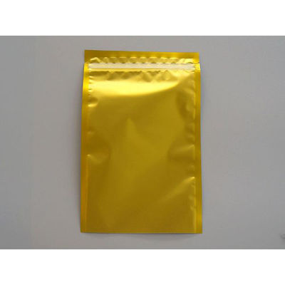 チャック付袋 片面金アルミマットチャック袋 150×245mm AG-3 500枚(100枚×5) 1ケース(500枚入(100枚×5袋))（直送品）