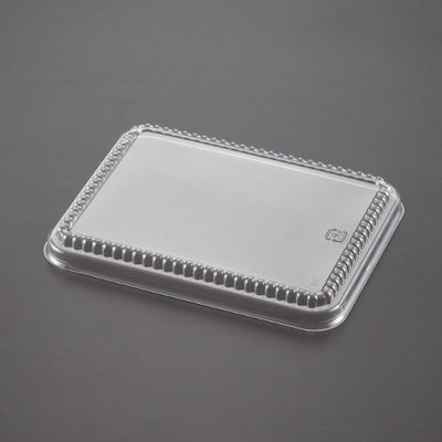 青葉紙業 弁当容器 B-4 蓋 透明 700枚(50枚×14) 201630 1ケース(700枚入(50枚×14袋))（直送品）