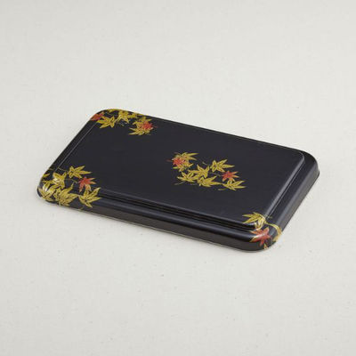 青葉紙業 弁当容器 B-23 NDもみじ 蓋 600枚(50枚×12) 201426 1ケース(600枚入(50枚×12袋))（直送品）