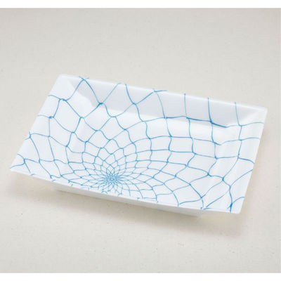 青葉紙業 刺身容器 高瀬舟 40 あみめ 900枚(50枚×18) 239401 1ケース(900枚入(50枚×18袋))（直送品）