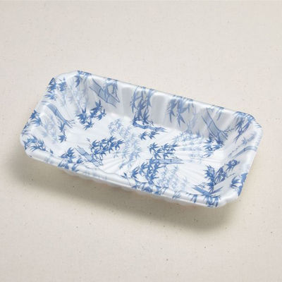 青葉紙業 刺身容器 長皿 5 たけ 700枚(50枚×14) 233112 1ケース(700枚入(50枚×14袋))（直送品）