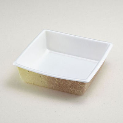 青葉紙業 弁当容器 B-10 本体 二彩しがらき 400枚(25枚×16) 202303 1ケース(400枚入(25枚×16袋))（直送品）