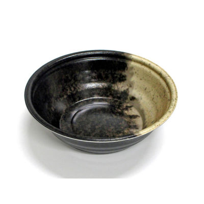 デンカポリマー スープ・麺容器 E-42本体 油滴石目 600枚(50枚×12) 39003 1ケース(600枚入(50枚×12袋))（直送品）