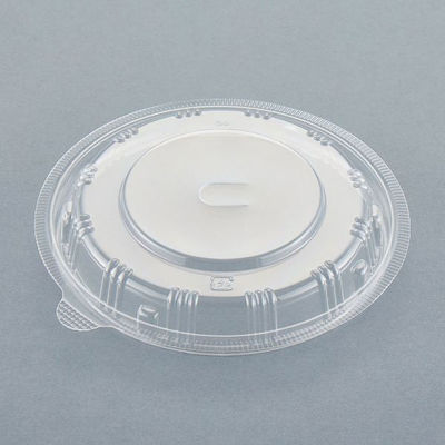 青葉紙業 麺・スープ容器 KD-145 蓋 透明内嵌合 600枚(50枚×12) 272370 1ケース(600枚入(50枚×12袋))（直送品）