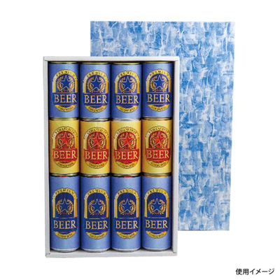 ヤマニパッケージ 贈答箱 K-107 レギュラー8×ロング4 50枚(1枚×50) 1ケース(50枚入)（直送品）