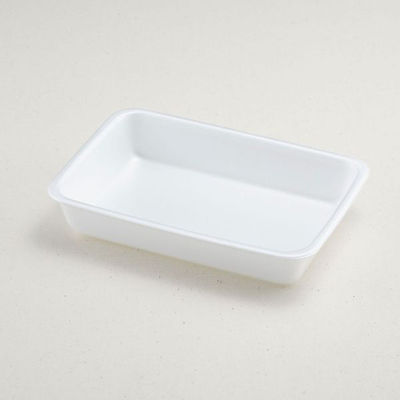 青葉紙業 弁当容器 B-2(本体)白 600枚(50枚×12) 201201 1ケース(600枚入(50枚×12袋))（直送品）