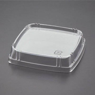 青葉紙業 サラダ容器 サラダカップ 蓋 透明 1200枚(100枚×12) 240430 1ケース(1200枚入(100枚×12袋))（直送品）