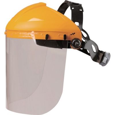 デルタプラス BALBI2 かぶり型防災面 フェイスシールドマスク+透明シールド(飛来物、液体、粉末) 軽量約260g D0016 1個（直送品）