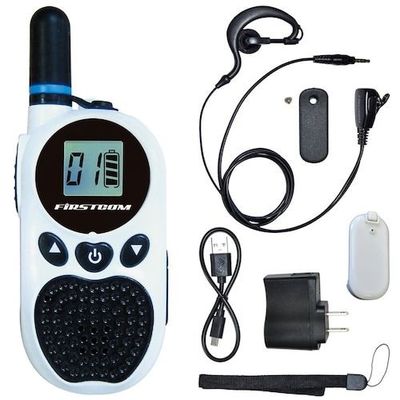 エフ・アール・シー F.R.C. 日本製 超小型・特定小電力トランシーバー(ホワイト) FC-B203WH(W) 1台 426-7178（直送品）