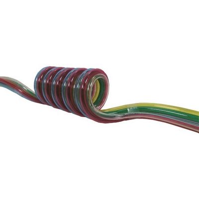 千代田通商 チヨダ スパイラルチューブ 耐水性マルチスパイラル 芯数5 外径6mm/使用範囲1133mm 5-MES-6-15S 1本（直送品）