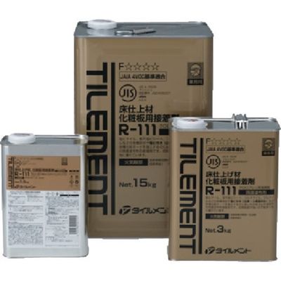 タイルメント TILEMENT Rー111 3kg 24110030 1セット(6缶) 132-7411（直送品）