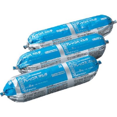 タイルメント TILEMENT タイル用接着剤 フレックスマルチ グレー 2kg 33580050 1セット(9個) 126-9804（直送品）