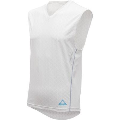 リベルタ 氷撃 21 FTP ノースリーブVネックシャツ ホワイト 3XL FTP-25152426 1着 256-6414（直送品）