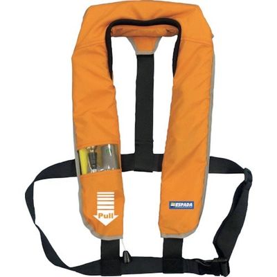 トーヨーセーフティ タニザワ 作業用救命衣(膨脹式)(小型船舶用兼用)BJー2700 BJ-2700-OR 1着 250-4494（直送品）