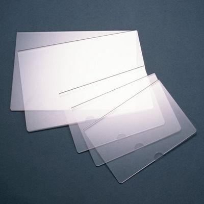 日研I&S U型カードケース PET t1 B6(硬質タイプ)1セット10枚 1412519-B6 1パック 434-6418（直送品）