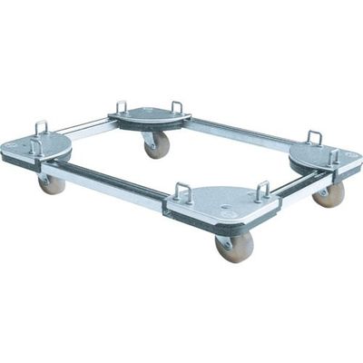 ルート工業 ルート コンテナ台車 ルートボーイ501ST型370~470×370~470 501ST-05 1台 128-4498（直送品）