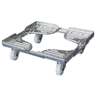 ルート工業 ルート コンテナ台車 ルートボーイ602AL型(アルミ) 最大610×710 602AL-10 1台 128-4566（直送品）