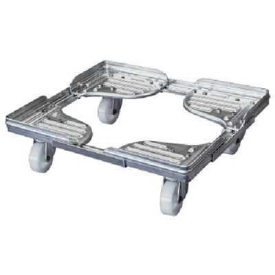 ルート工業 ルート コンテナ台車 ルートボーイ602AL型(アルミ) 最大610×810 602AL-11 1台 128-4539（直送品）