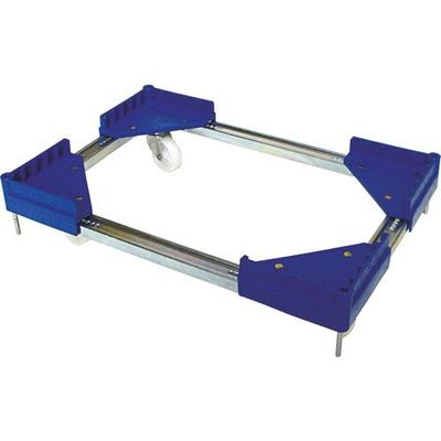 ルート工業 ルート コンテナ台車 ルートボーイ702PP型420~520×420~520 702PP-06 1台 128-4165（直送品）