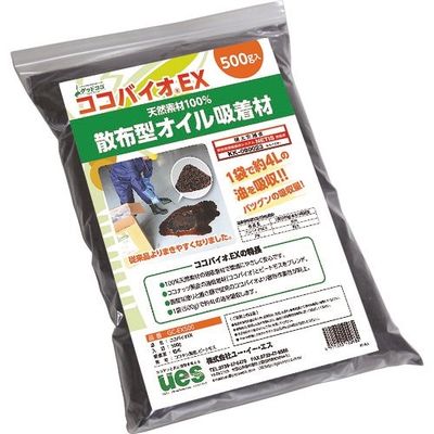 ユー・イー・エス UES ココバイオEX GC-EX500 1セット(6000g:500g×12袋) 406-6369（直送品）