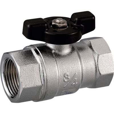 オンダ製作所 G型 Rc1/2×Rc1/2 蝶ハンドル G-T15M 1個 267-3603（直送品）