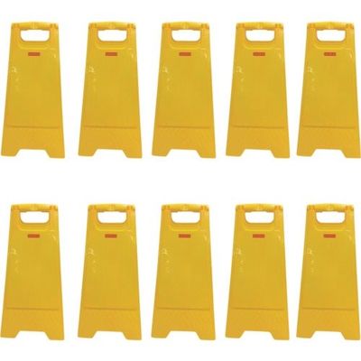 セーフラン安全用品 セーフラン フロアサインスタンド【10台セット】無地 J2453 1組(10台) 364-7477（直送品）