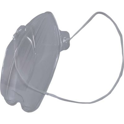 橋本クロス 橋本 HC透明マスク 100セット フリーサイズ HCTS100 1ケース 267-0605（直送品）