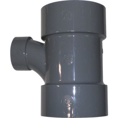 積水化学工業 エスロン DV継手 LT(90°大曲りY) 100×40 DLT1H4 1個 850-6022（直送品）