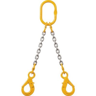 象印チエンブロック 象印 チェーンスリング100(アイタイプ) ロッキングフック 2-MFF-YC-20 1本 134-7497（直送品）