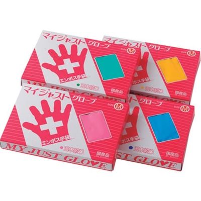 東京パック Gマイジャストグローブ化粧箱 S GMJ-S 1セット(2000枚:200枚×10箱) 853-7530（直送品）