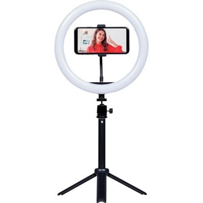 ケンコー・トキナー ケンコー 087695 KLー03RL コンパクト三脚付10インチLEDリングライト 1個 415-6825（直送品）