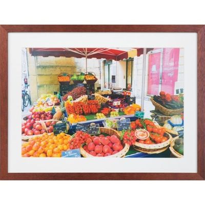 ケンコー・トキナー ケンコー 1250218 木製額縁 NEWガーデン W4切 ブラウン MNGAーW4ーBR 1枚 414-2594（直送品）