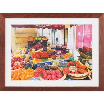 ケンコー・トキナー ケンコー 1250219 木製額縁 NEWガーデン A4 ブラウン MNGAーA4ーBR 1枚 414-2617（直送品）