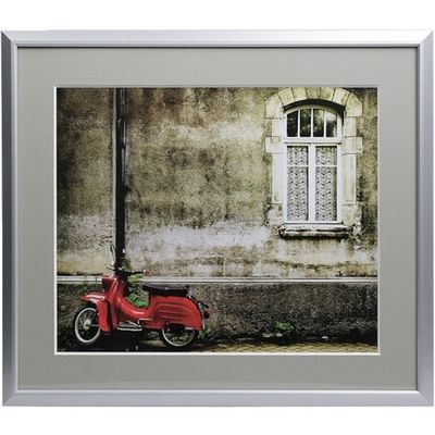 ケンコー・トキナー ケンコー 1250223 アルミ額縁 アタンド 4切 シルバー/グレー AATー4ーSG 1枚 414-4186（直送品）