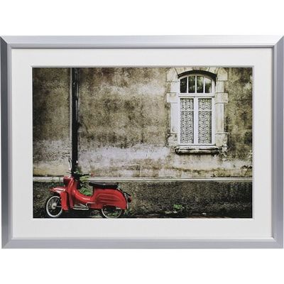 ケンコー・トキナー ケンコー 1250232 アルミ額縁 アタンド A4 シルバー/ホワイト AATーA4ーSW 1枚 414-2601（直送品）