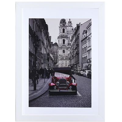 ケンコー・トキナー ケンコー 1250247 木製額縁 レクエル A4 ホワイト MREーA4ーWH 1枚 414-1027（直送品）