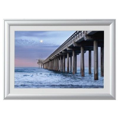 ケンコー・トキナー ケンコー 1250275 アルミ額縁 ルック・マイルド W6切 シルバー ALMーW6ーSV 1枚 414-2690（直送品）