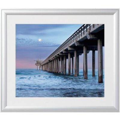 ケンコー・トキナー ケンコー 1250276 アルミ額縁 ルック・マイルド 4切 シルバー ALMー4ーSV 1枚 414-1044（直送品）