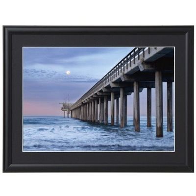 ケンコー・トキナー ケンコー 1250286 アルミ額縁 ルック・マイルド W4切 ブラック ALMーW4ーBK 1枚 414-1042（直送品）