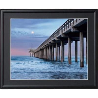 ケンコー・トキナー ケンコー 1250287 アルミ額縁 ルック・マイルド 半切 ブラック ALMーHーBK 1枚 414-1030（直送品）