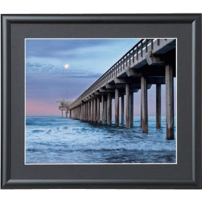 ケンコー・トキナー ケンコー 1250285 アルミ額縁 ルック・マイルド 4切 ブラック ALMー4ーBK 1枚 414-2657（直送品）