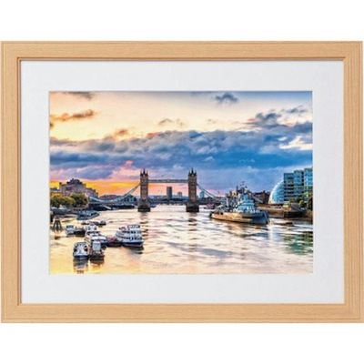 ケンコー・トキナー ケンコー 1250313 木製額縁 コスモス A4 ナチュラル MCMーA4ーNA 1枚 414-2588（直送品）